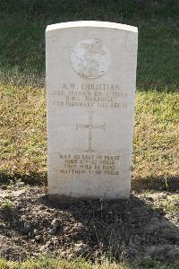 Ismailia War Memorial Cemetery - Christian, Austin William